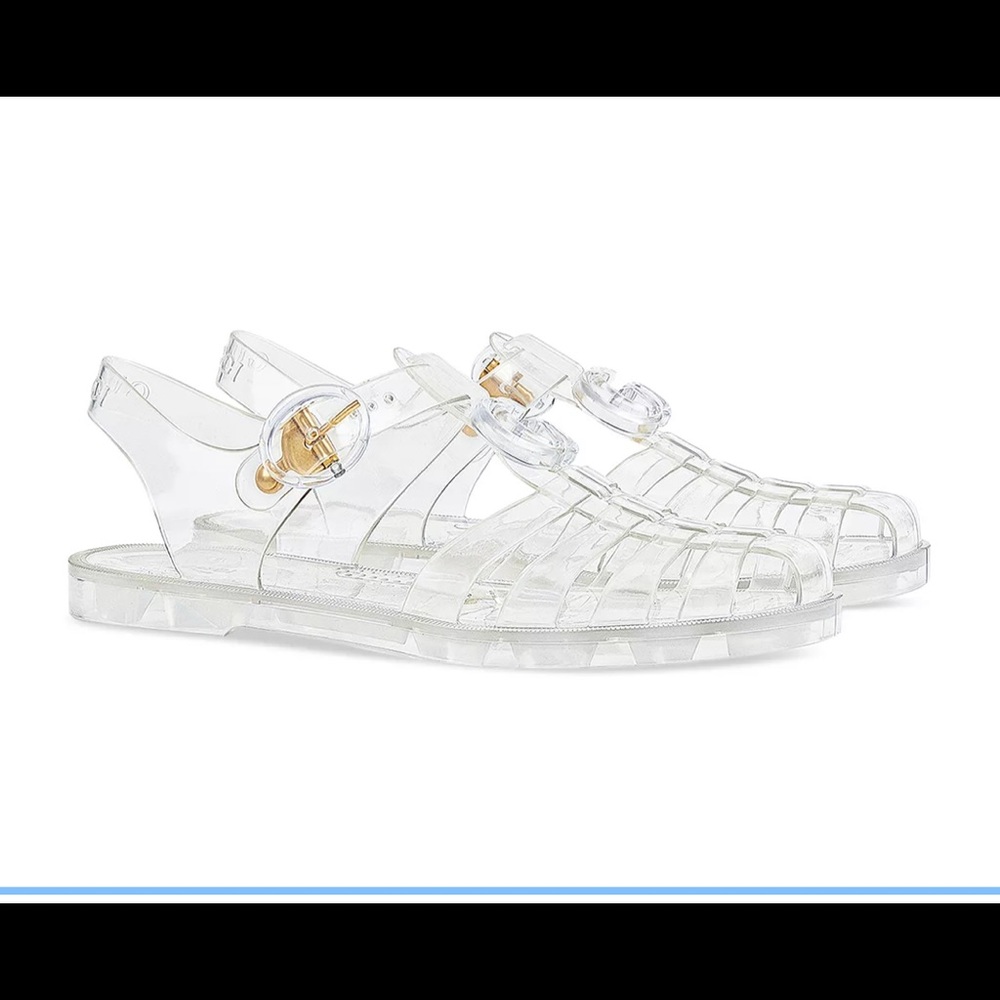 COPY - Gucci Clear Jelly Sandals